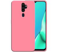 Smartphonica Étui en silicone pour OPPO A9 2020 avec intérieur souple - Rose
