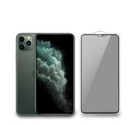 Smartphonica iPhone 11 Pro Max protection intégrale de l'intimité protection d'écran en verre trempé avec coins arrondis
