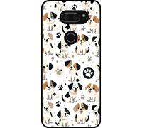 Smartphonica Phone Case Suitable for LG V30 with dog print - TPU back cover case dog design