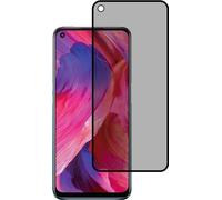 Smartphonica Privacy full cover for OPPO A54 5G tempered glass screen protector made of tempered glass with rounded corners