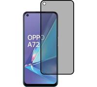 Smartphonica Privacy full cover for OPPO A72 5G tempered glass screen protector made of tempered glass with rounded corners