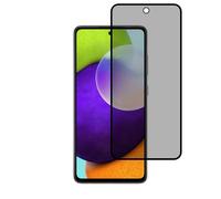 Smartphonica Privacy full cover for Samsung Galaxy A52 tempered glass screen protector made of tempered glass with rounded corners