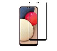 Smartphonica Samsung Galaxy A02s full cover tempered glass screen protector en verre trempé avec coins arrondis
