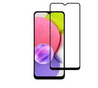 Smartphonica Samsung Galaxy A03s full cover tempered glass screen protector en verre trempé avec coins arrondis