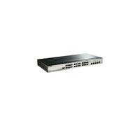 SmartPro DGS-1510-28X - Commutateur - C3 - Géré - 24 x 10/100/1000 + 4 x 10 Gigabit SFP+ - de bureau, Montable sur rack