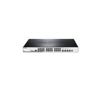 SmartPro DGS-1510-28XMP - Commutateur - C3 - Géré - 24 x 10/100/1000 (PoE+) + 4 x 10 Gigabit SFP+ - de bureau, Montable sur rack - PoE+ (370 W)