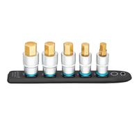 Smartrail â¿¿ Barre Enfichable Flexible En Matière Plastique 986g-sr/5 â¿¿ Carré Creux 1/2 Pouce (12,5 Mm) â¿¿ Profil à 6 Pans Intérieurs â¿¿ 5 Pièces â¿¿ 12 â¿¿ 14 â¿¿ 17 â¿¿ 19 â¿¿ 22