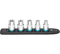 SmartRail ∙ Profilé enfichable en plastique flexible 900E-SR/5 ∙ 1/2 pouce (12,5 mm) carré creux ∙ Profilé TORX® extérieur ∙ 5 pièces ∙ E12 ∙ E14 ∙ E16 ∙ E18 ∙ E20