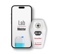 SmartRef Réfractomètre numérique par Anton Paar - Testeur d'antigel et de liquide de refroidissement, éthylène glycol, propylène glycol, point de congélation, température, indice de réfraction, huile