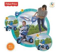 smarTrike Fisher Price tricycle évolutif 3 en 1 Elite bleu pour bébé et enfant bleu G