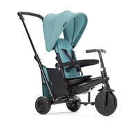 smarTrike STR3 Tricycle pliable pour enfant de 1, 2, 3 ans, 6 en 1, multi-étages, turquoise