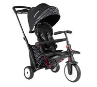 smarTrike STR5 Tricycle Pliable Enfant avec Certification Poussette pour 1,2,3 Ans - Tricycle à Plusieurs Étapes 7 en 1 (Noir et blanc)
