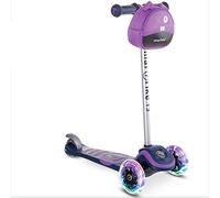 smarTrike Trottinette T3 pour Enfant avec Roues LED et Sac à goûter, Violet, Taille M