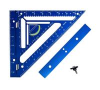 Smarts Squares Tool, 8.5-in Adjustable Woodworking Rafter Square with Level, Innovative Rafter Square Tool, Scribe Notch, and Pivot Point for Precise Marking and Layout