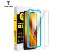 Smartsafguatemala-Protecteur D'écran En Verre Pour Xiaomi Poco,Film De Protection Pour Écouteurs M3 Figured Pro Hd,F5,X5,F6,X7 Pro,F4 Tage.For F2 Pro 6.67in.2pcs