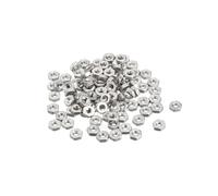 Smartsails Lot de 110 écrous hexagonaux M4-0.7 en acier inoxydable 304 (18-8), écrous de quincaillerie, écrous métalliques, écrous en acier, écrous M4, écrous M4, écrous M4, écrous M4, écrous M4