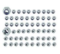 Smartsails Lot de 60 écrous de verrouillage en acier inoxydable 304 et nylon M5 x 0,8 mm