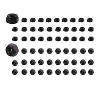 Smartsails Lot de 60 écrous de verrouillage en nylon antidérapant M5 x 0,8 mm - Noirs - Antidesserrage - Autobloquants