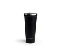 Smartshake Bohtal Thumbler Gobelet isotherme à double paroi en acier inoxydable pour boire au froid, anti-fuite, sans BPA, noir