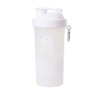 SmartShake Bouteille Shaker Multi-Storage originale 600ml - Blanc pur