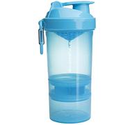 Smartshake Original2GO shaker de sport + réservoir coloration Neon Blue 600 ml