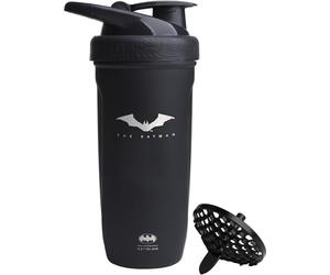Smartshake Reforce Stainless Steel, 900 ml, DC Batman, Edelstahl, Stahl-Shaker