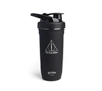Smartshake Reforce Stainless Steel, 900 ml, Harry Potter Deathly Hallows, Edelstahl, Stahl-Shaker
