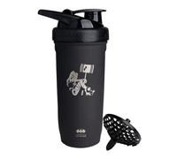 Smartshake Reforce Harley Quinn Shaker Bouteille 900 ml DC Comics en acier inoxydable étanche Bouteille d'eau Cadeau pour femme Noir