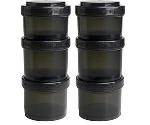 Smartshake Revive Storage, Black - 550 ml. (Lot de 2)