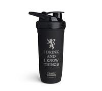 SmartShake Shaker Reforce acier inoxydable 900 ml – anti-fuite, sans BPA/DEHP – Game of Thrones