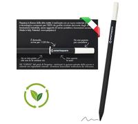 smartsquare Perpétua Crayon écologique avec graphite 100 % recy aoutchouc incorporé blanc, non sale et ne se casse pas, fabriqué en Italie