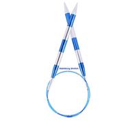 Smartstix Aig Circulaire Fixe 60cm 7mm Bleue