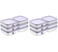 SmartStore Boite de conservation des aliments 0.3L Lot de 12 | Boite congelation alimentaire, convient au réfrigérateur et au congélateur | Boîte repas sans BPA, réutilisables, lavables au micro-ondes