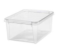 SmartStore Boîte de rangement CLASSIC 14 L, clips: blanc