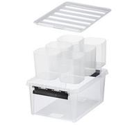 SmartStore Boîte de rangement CLASSIC 14 L + inserts, noir