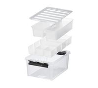 Orthex Boîte de rangement SmartStore CLASSIC 14 L avec 7 bacs et couvercle