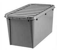 Grande Caisse plastique avec couvercle 70 litres