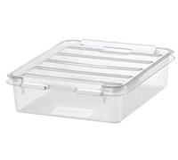 Petite Boîte en plastique plate 1 litre empilable