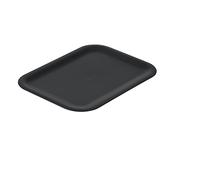 SmartStore Couvercle de panier de rangement en plastique recyclé - Taupe - Taille unique - Convient aux paniers recyclés : 6L, 10L, 13L - Empilable et emboîtable - L38 x l28 x H1 cm