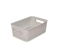 SmartStore Essence Panier de rangement moyen avec poignées 7x 5,6 L Lin
