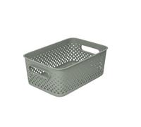 SmartStore Essence Panier de rangement moyen avec poignées 7x 5,6 L Vert