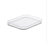 SmartStore Organisateur de Rangement Compact S avec Couvercle Transparent - 19,5 x 14,5 x 2,5 cm