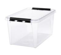 SmartStore Orthex 3476070 Clipbox Classic, Boîte de Rangement 45 L Volume, 60 x 40 x 31 cm, Transparente