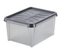 SmartStore Boîte de rangement Dry 31 – 33 litres – Polypropylène – Gris