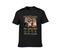 Smarttooth Signatures of Heartland Thank You for The Memories Men's T-Shirt Unisex Tee Black XXL