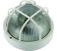 Smartwares 10.021.55 BE100W Applique de Sécurité avec Protection Blanc, E27