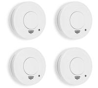 Smartwares 10.100.41 Détecteurs de fumée pack de 4 unités RM250/4