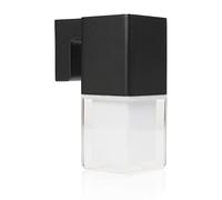 Smartwares Applique murale extérieure design Black Outdoor - 12 W - 800 lm - Lumière blanc chaud - Éclairage vers le bas - Aluminium - IP44