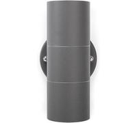 SMARTWARES Applique murale extérieure Led double faisceau avec capteur jour et nuit GWL-176-HG Gris G