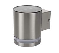 Smartwares Applique murale solaire 10.030.77-35 lm - Avec diffuseur Inox Brossé